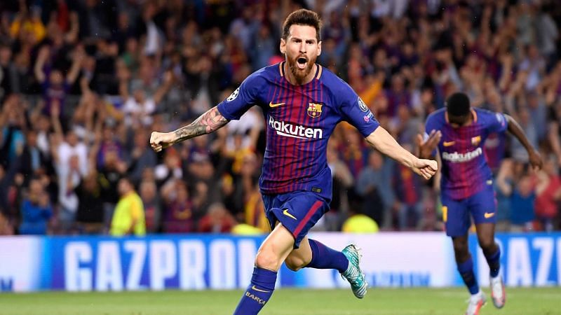 Unsurprisingly, Messi leads the way